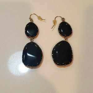 Baublebar Boho Drop Earrings Black